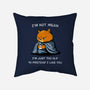 I'm Just Too Old-None-Removable Cover w Insert-Throw Pillow-fanfabio