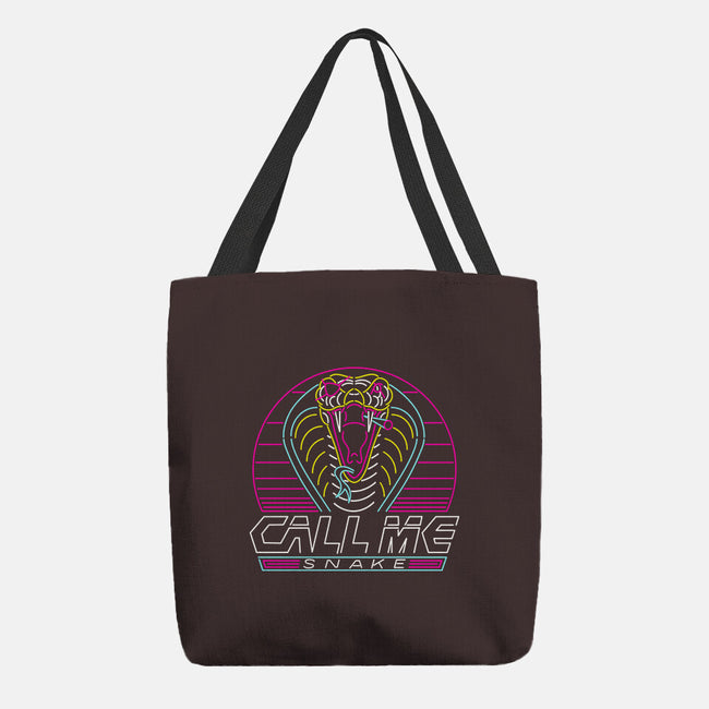 Call Me Snake-None-Basic Tote-Bag-rocketman_art