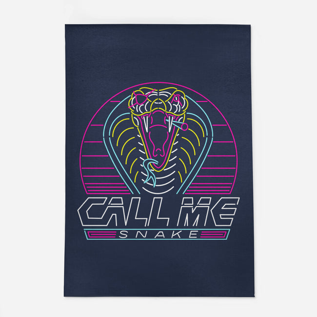 Call Me Snake-None-Outdoor-Rug-rocketman_art