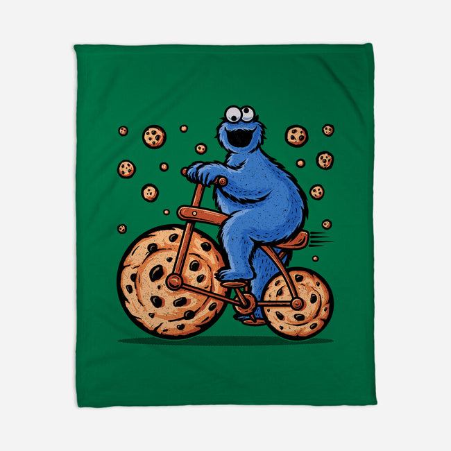 Cookie Exercise-None-Fleece-Blanket-erion_designs