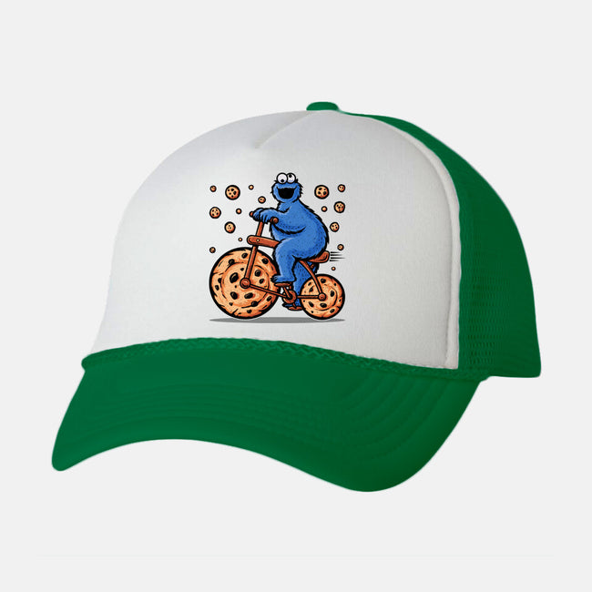 Cookie Exercise-Unisex-Trucker-Hat-erion_designs
