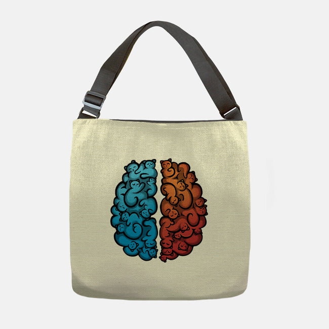 Cats In My Mind-None-Adjustable Tote-Bag-erion_designs