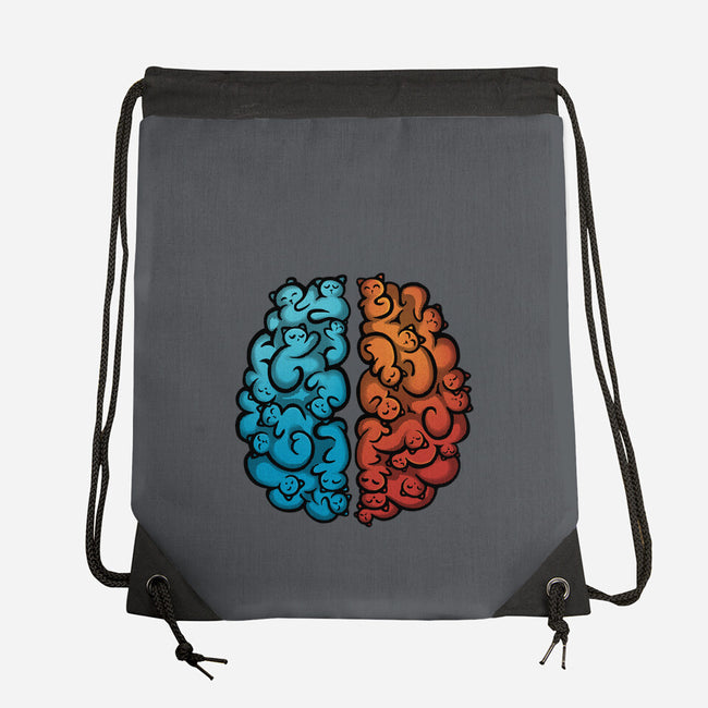 Cats In My Mind-None-Drawstring-Bag-erion_designs