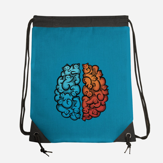 Cats In My Mind-None-Drawstring-Bag-erion_designs