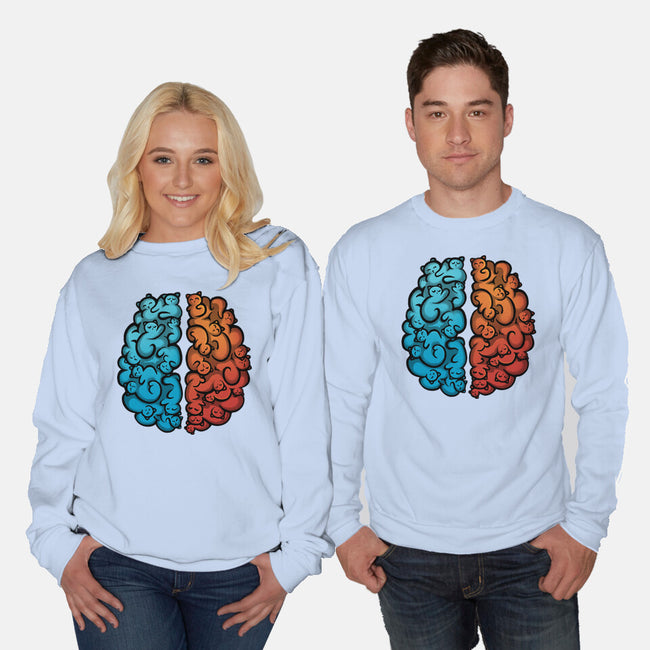 Cats In My Mind-Unisex-Crew Neck-Sweatshirt-erion_designs