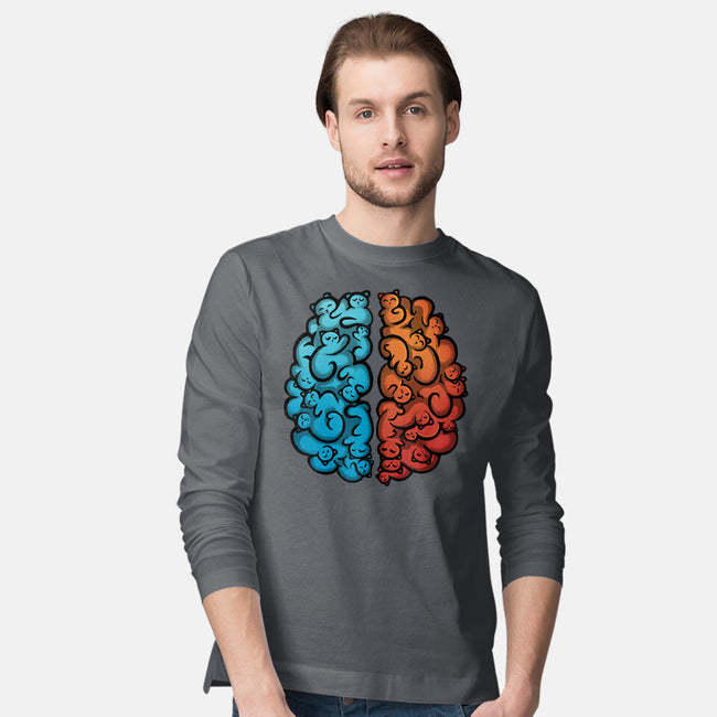 Cats In My Mind-Mens-Long Sleeved-Tee-erion_designs