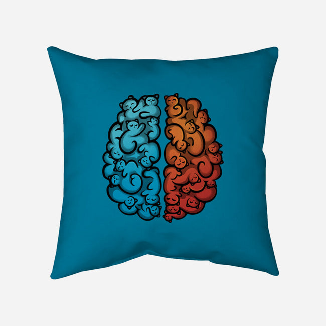 Cats In My Mind-None-Removable Cover-Throw Pillow-erion_designs