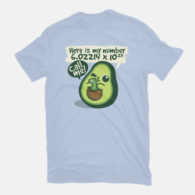 Call Me Avocado Number-Unisex-Basic-Tee-NemiMakeit