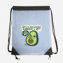 Call Me Avocado Number-None-Drawstring-Bag-NemiMakeit