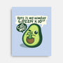 Call Me Avocado Number-None-Stretched-Canvas-NemiMakeit
