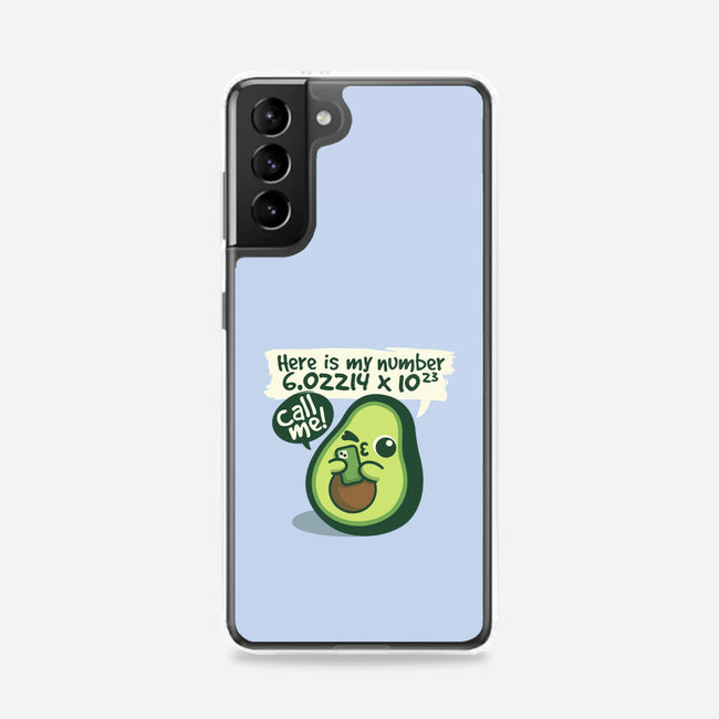 Call Me Avocado Number-Samsung-Snap-Phone Case-NemiMakeit