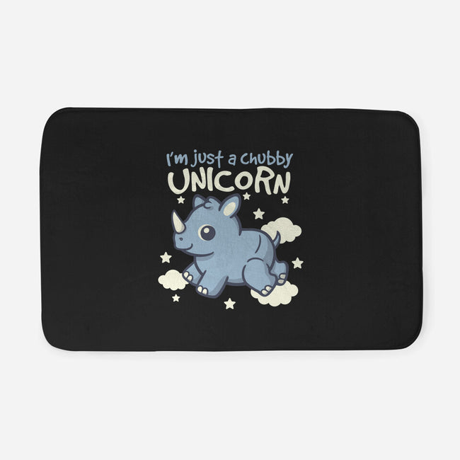 Rhino Chubby Unicorn-None-Memory Foam-Bath Mat-NemiMakeit