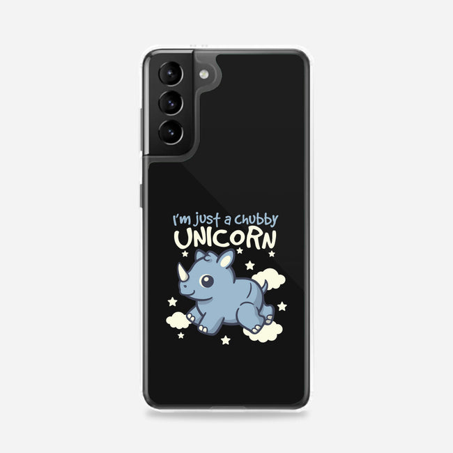 Rhino Chubby Unicorn-Samsung-Snap-Phone Case-NemiMakeit