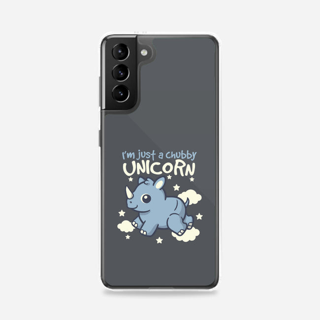 Rhino Chubby Unicorn-Samsung-Snap-Phone Case-NemiMakeit