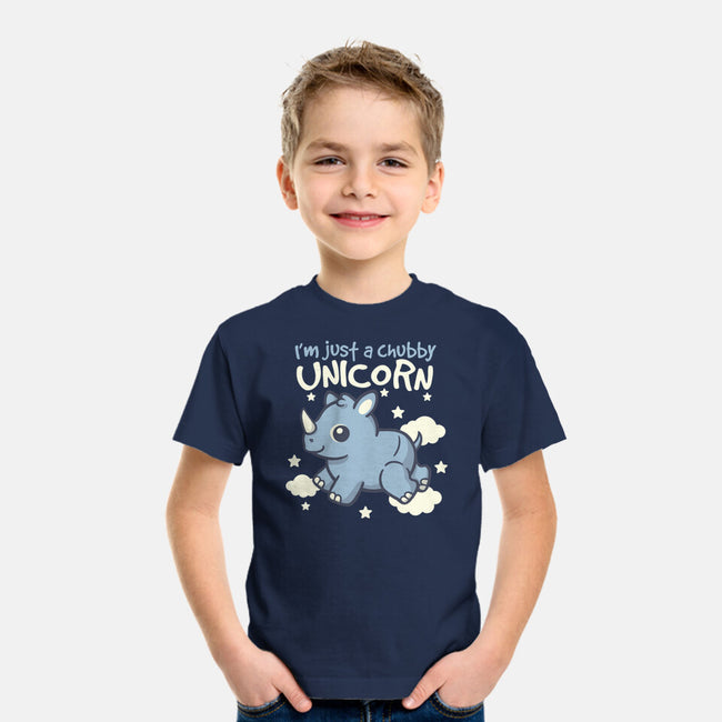 Rhino Chubby Unicorn-Youth-Basic-Tee-NemiMakeit