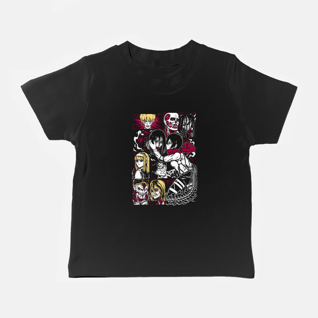 The End Of The Titans-Baby-Basic-Tee-Panchi Art