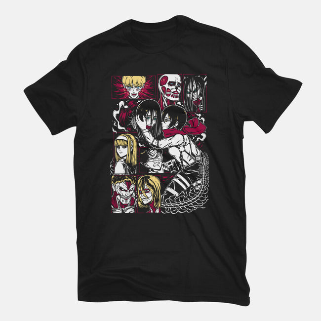 The End Of The Titans-Mens-Premium-Tee-Panchi Art