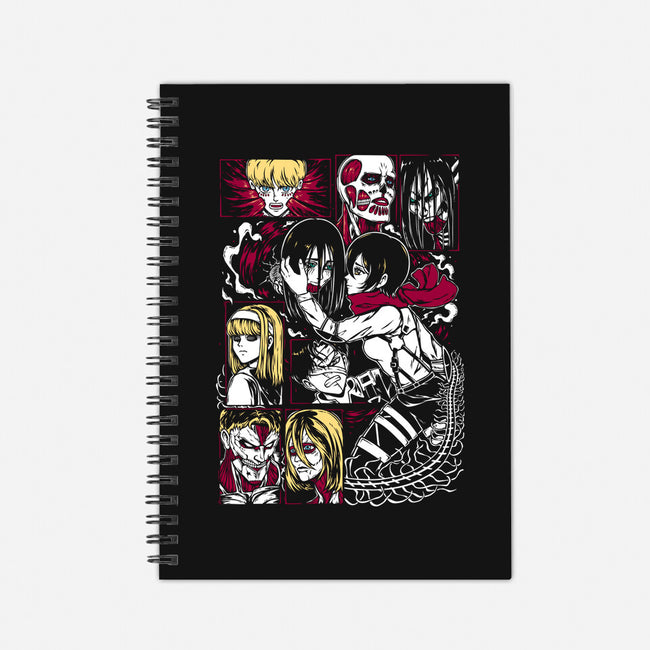 The End Of The Titans-None-Dot Grid-Notebook-Panchi Art