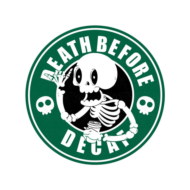 Death Over Decaf-Mens-Basic-Tee-Tri haryadi