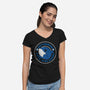 Hey Human-Womens-V-Neck-Tee-Tri haryadi