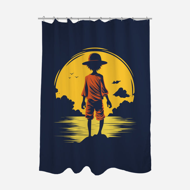 Young Pirate-None-Polyester-Shower Curtain-Astoumix