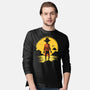 Young Pirate-Mens-Long Sleeved-Tee-Astoumix