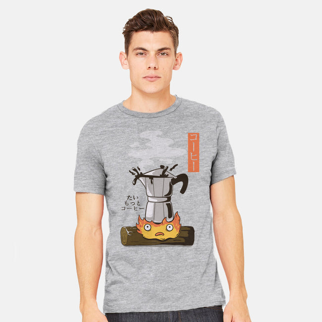 Want More Coffee-Mens-Heavyweight-Tee-Claudia