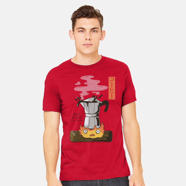 Want More Coffee-Mens-Heavyweight-Tee-Claudia