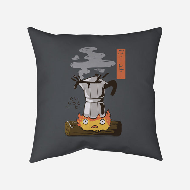 Want More Coffee-None-Removable Cover-Throw Pillow-Claudia