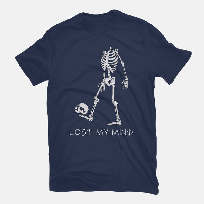Lost My Mind-Womens-Fitted-Tee-Claudia