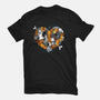 Valentine Puppies-Mens-Heavyweight-Tee-Vallina84