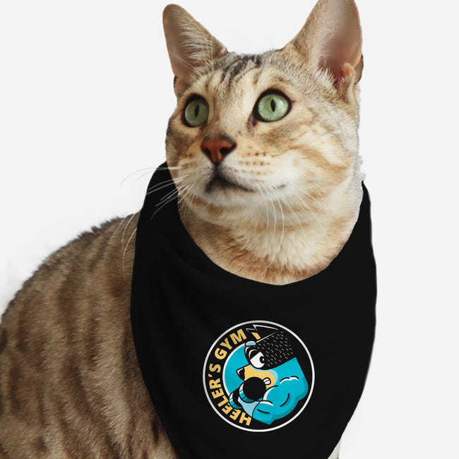 Heeler's Gym-Cat-Bandana-Pet Collar-retrodivision