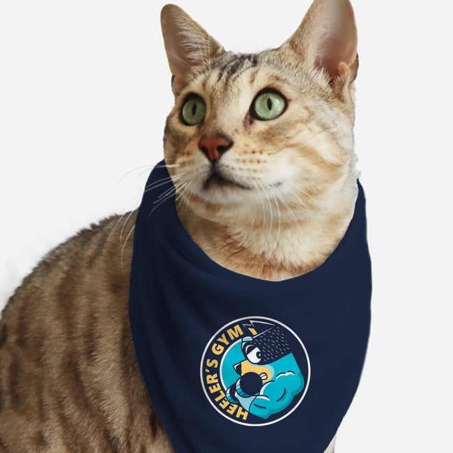 Heeler's Gym-Cat-Bandana-Pet Collar-retrodivision