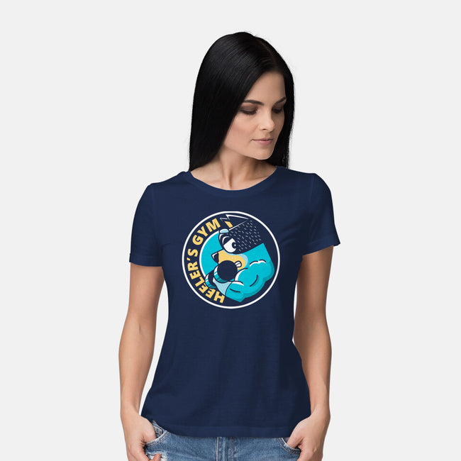 Heeler's Gym-Womens-Basic-Tee-retrodivision