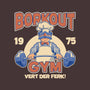 Borkout Gym-None-Fleece-Blanket-retrodivision