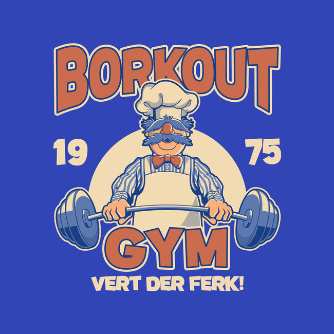 Borkout Gym-None-Polyester-Shower Curtain-retrodivision