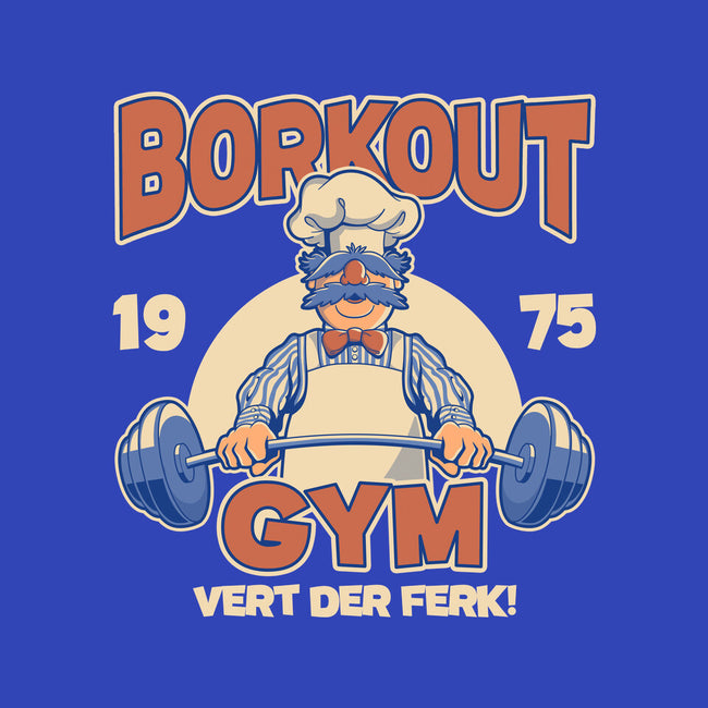Borkout Gym-None-Basic Tote-Bag-retrodivision