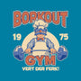 Borkout Gym-None-Removable Cover w Insert-Throw Pillow-retrodivision