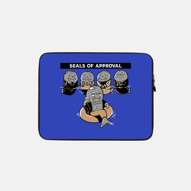 Seals Of Approval-None-Zippered-Laptop Sleeve-naomori