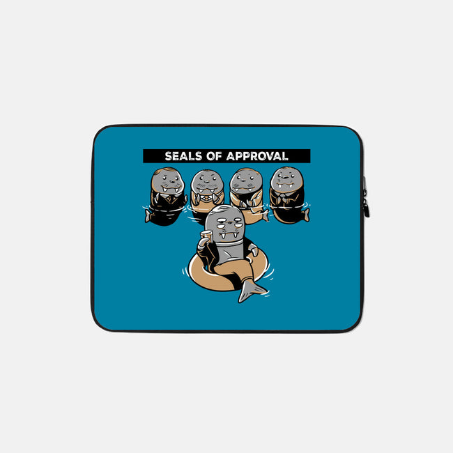 Seals Of Approval-None-Zippered-Laptop Sleeve-naomori