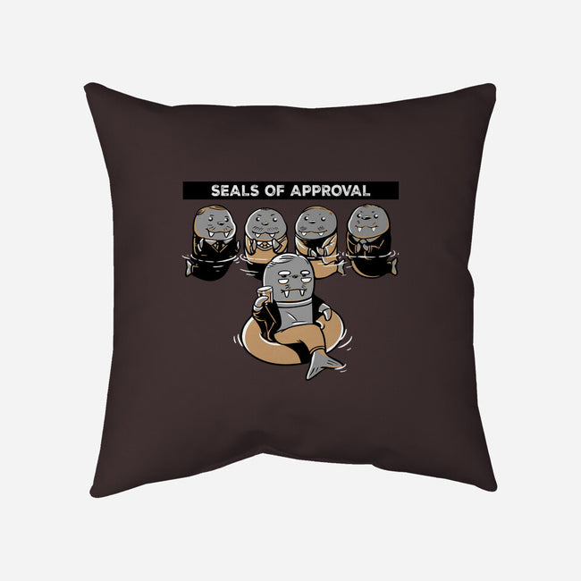 Seals Of Approval-None-Removable Cover w Insert-Throw Pillow-naomori