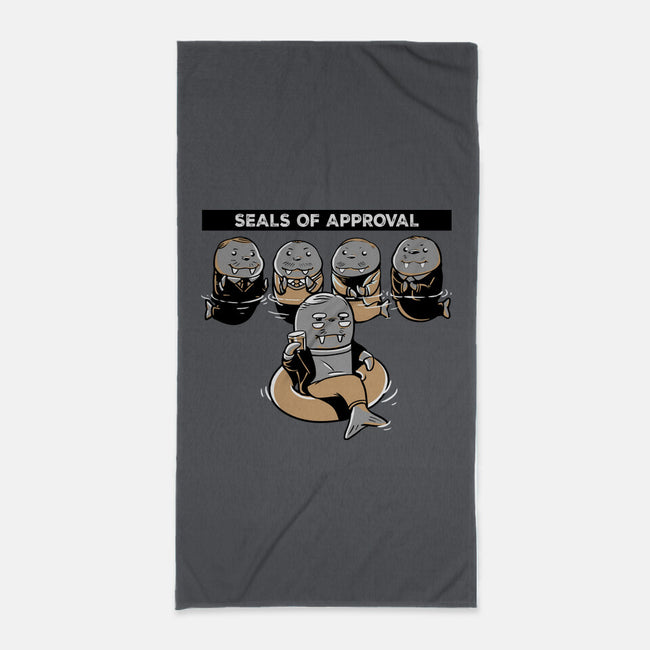 Seals Of Approval-None-Beach-Towel-naomori