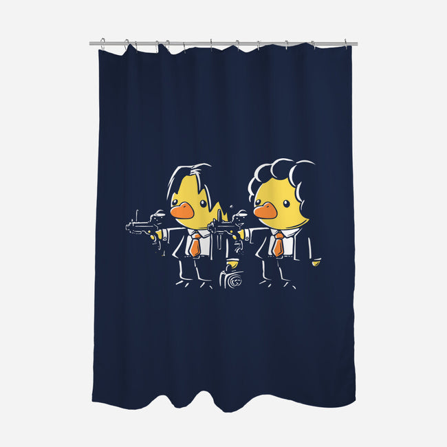 Duck Fiction-None-Polyester-Shower Curtain-naomori