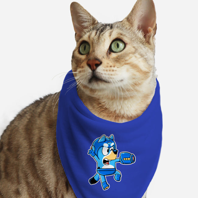 Bluey Bomber-Cat-Bandana-Pet Collar-naomori