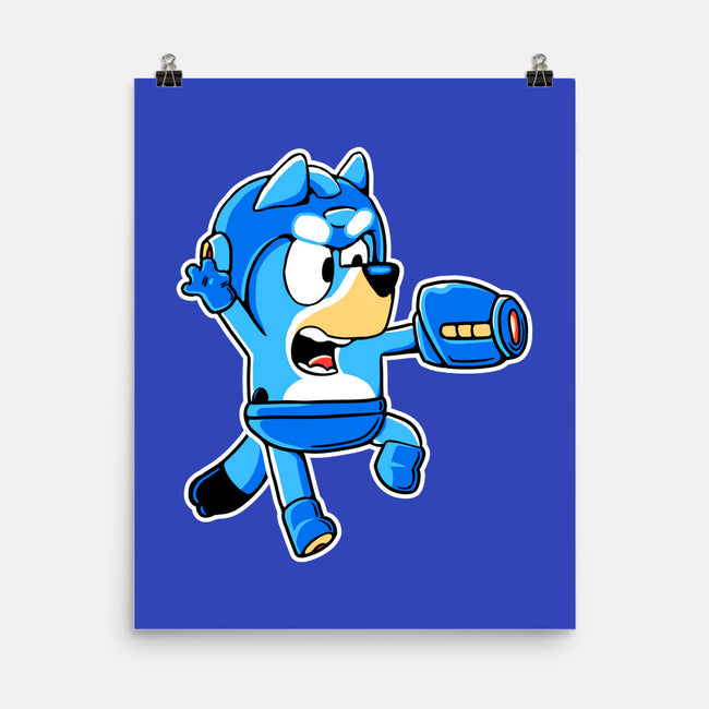 Bluey Bomber-None-Matte-Poster-naomori