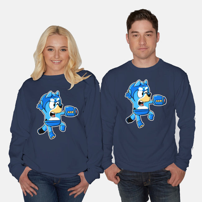 Bluey Bomber-Unisex-Crew Neck-Sweatshirt-naomori