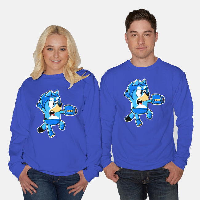 Bluey Bomber-Unisex-Crew Neck-Sweatshirt-naomori