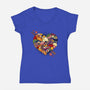 Japan Love-Womens-V-Neck-Tee-Vallina84