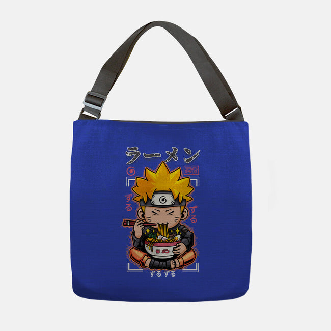 Ninja Noodles-None-Adjustable Tote-Bag-mystic_potlot