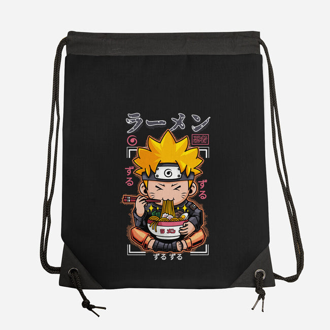 Ninja Noodles-None-Drawstring-Bag-mystic_potlot